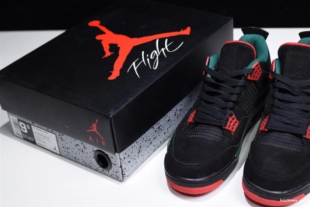 Rep GUCC NRG Air Jordan AQ3816-063 Red Green-Varsity Black Gorge 4 0712